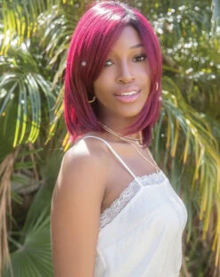 Sassy Wig By Rene Of Paris | Heat Friendly Synthetic -Wig Promotion Store 411 Sassy Plum Dandy 1