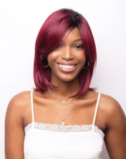 Sassy Wig By Rene Of Paris | Heat Friendly Synthetic -Wig Promotion Store 411 Sassy Plum Dandy fr