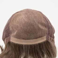 Aubrey Wig By Envy | Mono Top | Human Hair Blend -Wig Promotion Store AubreyFront DarkGrey