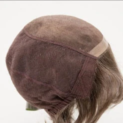 Aubrey Wig By Envy | Mono Top | Human Hair Blend -Wig Promotion Store AubreySide DarkGrey