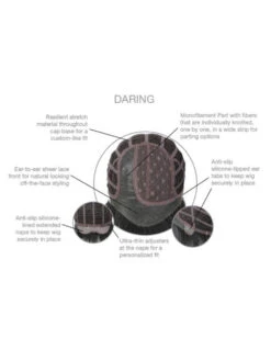 Daring Men's Wig By HIM | Mono Part -Wig Promotion Store Cap design1