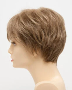 Destiny Wig By Envy | Mono Top | Human Hair | Synthetic Blend -Wig Promotion Store DestinyLeftSide GingerCream