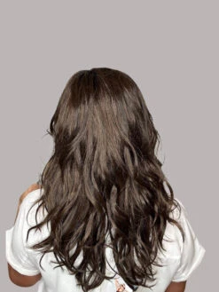 Arrow Wig By Ellen Wille | Mono Part -Wig Promotion Store ELLENWILLEARROWChocolateRootedBack