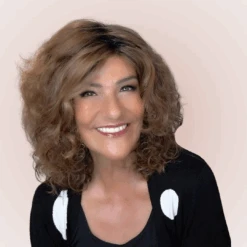 Storyville Wig By Ellen Wille -Wig Promotion Store EWSTORYVILLEHotMoccaRootedFRONT