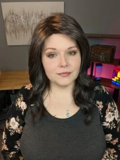 Reeves Wig By Estetica 35 Reeves Wig By Estetica -Wig Promotion Store EsteticaReevesinChocolateSmokeFront