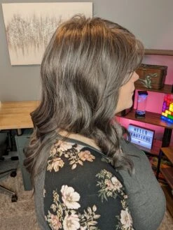 Reeves Wig By Estetica 37 Reeves Wig By Estetica -Wig Promotion Store EsteticaReevesinChocolateSmokeSide1