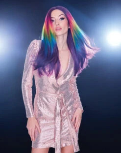 Party All Night Wig By Hairdo | Center Mono Part -Wig Promotion Store HD PartyAllNight Model Front2