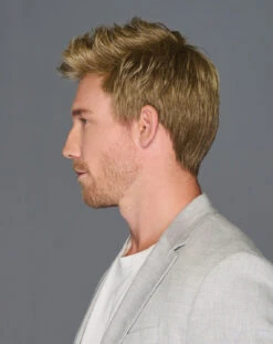 Dapper Men's Wig By HIM | Mono Crown 26 Dapper Men's Wig By HIM | Mono Crown -Wig Promotion Store HIM Dapper Model Side3