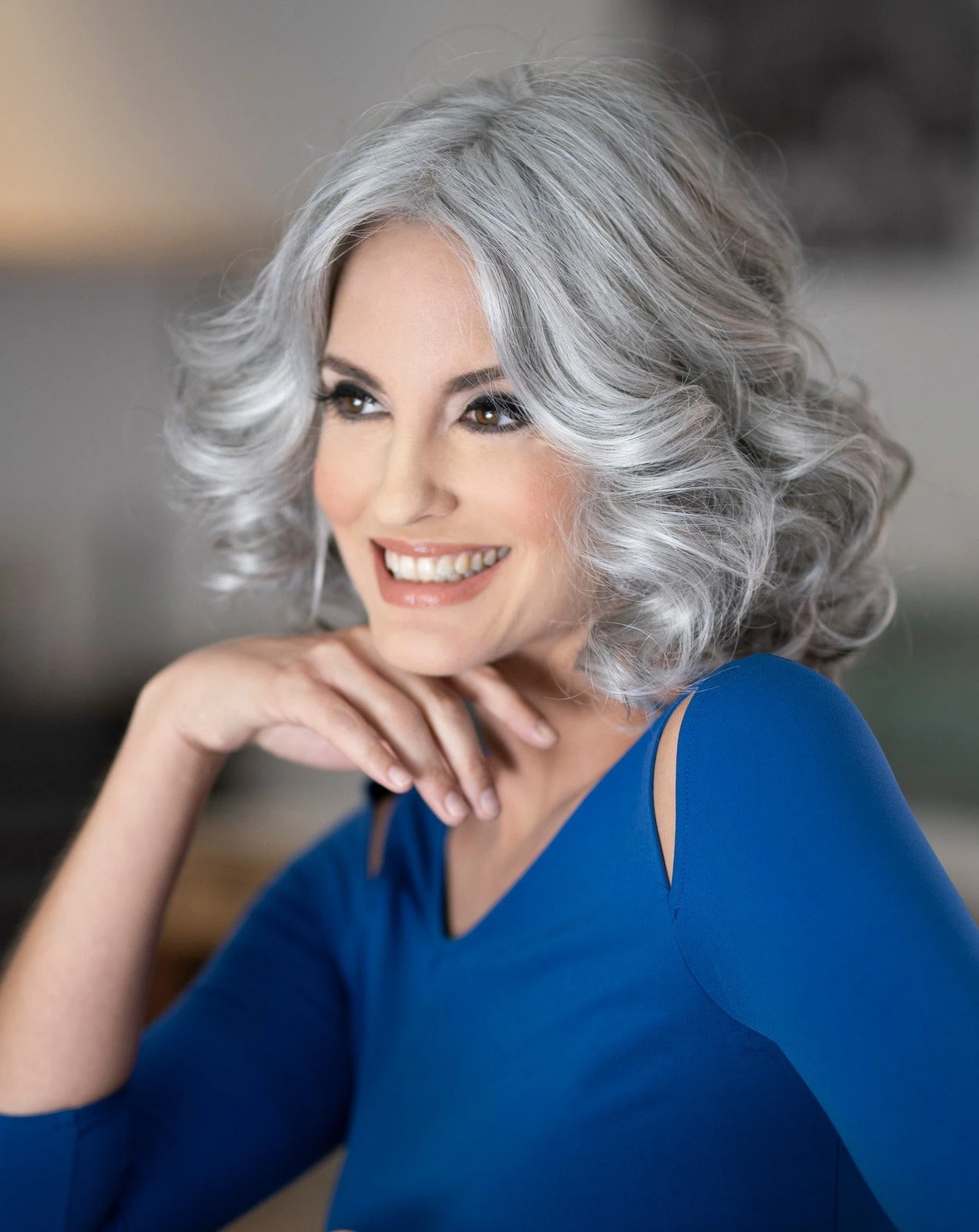 Isabella Wig By Envy | Mono Top | Human Hair | Synthetic Blend 11 Isabella Wig By Envy | Mono Top | Human Hair | Synthetic Blend - Image 9