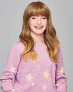 Pretty In Layers Wig By Hairdo | Mono Top | Children's Wig -Wig Promotion Store KIDZ PrettyInLayers Model Front4 147c4258 6087 40ea 90f4 00d6d1cca94a