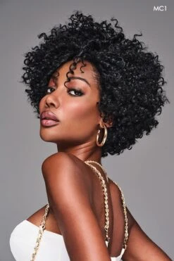 Aniyah Wig By Kim Kimble | Heat-Friendly Synthetic -Wig Promotion Store KK Aniyah Model Front2