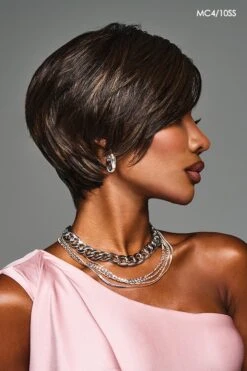 Jayla Wig By Kim Kimble | Heat-Friendly Synthetic 26 Jayla Wig By Kim Kimble | Heat-Friendly Synthetic -Wig Promotion Store KK Jayla Model3 Side1