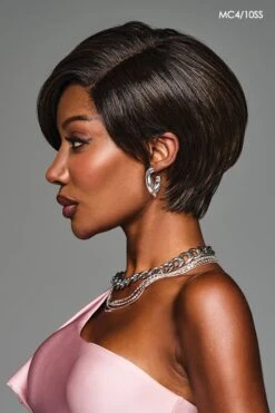 Jayla Wig By Kim Kimble | Heat-Friendly Synthetic 28 Jayla Wig By Kim Kimble | Heat-Friendly Synthetic -Wig Promotion Store KK Jayla Model3 Side3