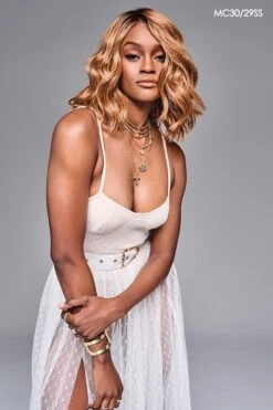 Jordan Wig By Kim Kimble | Heat-Friendly Synthetic -Wig Promotion Store KK Jordan Model Front2