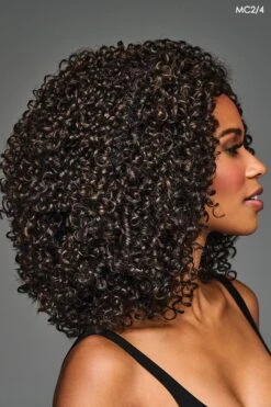 Makayla Wig By Kim Kimble | Heat-Friendly Synthetic -Wig Promotion Store KK Makayla Model2 Side2