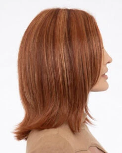 Lisa Wig By Envy | Human Hair/Synthetic Blend -Wig Promotion Store Lisa LighterRed RS