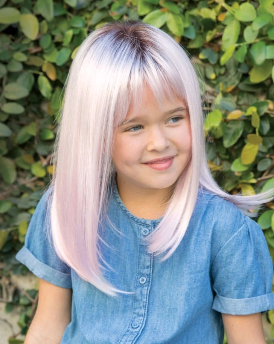Miley Wig By Amore | Mono Top | Children's Wig 3 Miley Wig By Amore | Mono Top | Children's Wig