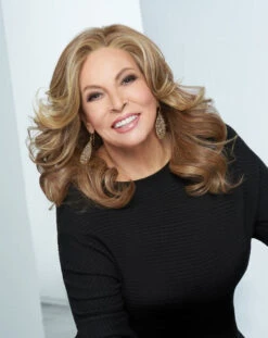 Stroke Of Genius Wig By Raquel Welch | Mono Part -Wig Promotion Store RW StrokeOfGenius Model2 Front2