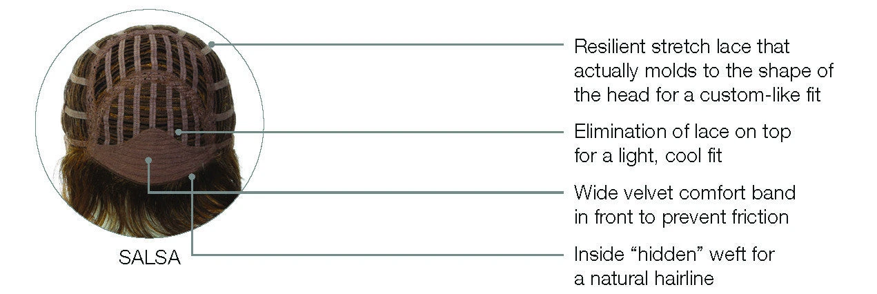 Salsa Wig By Raquel Welch | Large Cap 7 Salsa Wig By Raquel Welch | Large Cap - Image 5