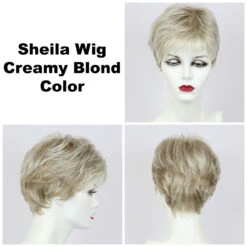 Sheila Wig By Godiva's Secret Wigs 22 Sheila Wig By Godiva's Secret Wigs -Wig Promotion Store Sheila Creamy Blond 10030.1458852391.1280.1280