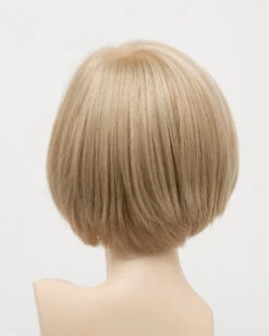 Shyla Wig By Envy | Mono Top | Human Hair | Synthetic Blend -Wig Promotion Store ShylaBack MediumBlonde