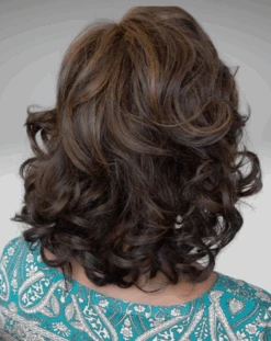 Casual Curls Wig By TressAllure | Mono Part -Wig Promotion Store TACASUALCURLSin829BACK