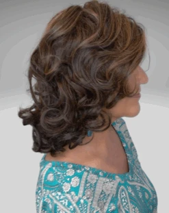 Casual Curls Wig By TressAllure | Mono Part -Wig Promotion Store TACASUALCURLSin829SIDE