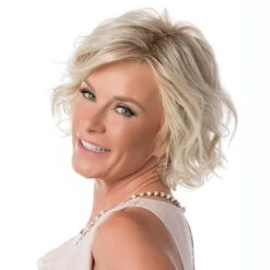 Casually Chic Large HF Wig By Toni Brattin -Wig Promotion Store TB CasuallyChic Model Side1 d4679be2 7eab 4f1b 9ae5 90967ff46d83