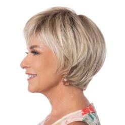 Contemporary Bob Wig By Toni Brattin | Large Cap -Wig Promotion Store TB ContemporaryBob Model Side1 b7767af0 e911 46aa 8642 32dd4794220a