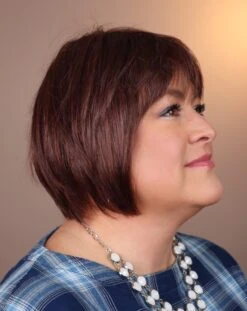 Blues Wig By Ellen Wille | Mono Crown -Wig Promotion Store bluessidedarkcherrymix