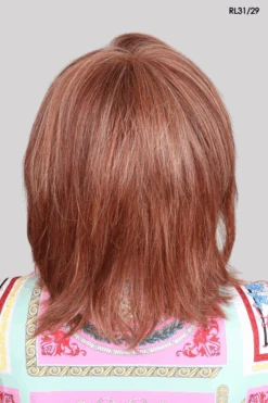 Black Tie Chic Wig By Raquel Welch | Heat-Friendly Synthetic -Wig Promotion Store cBlackTieChicRWFieryCopperBack