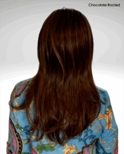 Music Wig By Ellen Wille | Heat-Friendly Synthetic -Wig Promotion Store cEWMUSICChocolateRootedback