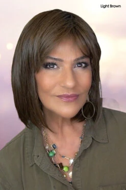 Whisper Wig By Toni Brattin | Heat-Friendly Synthetic | Large Cap -Wig Promotion Store cTBWHISPERLightBrownFront2 85da90ee 6213 43fb 8496 d445863980b6