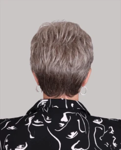 Time Comfort Wig By Ellen Wille | Heat-Friendly Synthetic -Wig Promotion Store cTimeComfortStonegreymixEWback