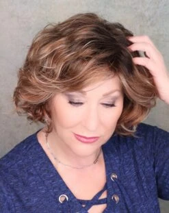 Movie Star Wig By Ellen Wille | Mono Crown -Wig Promotion Store moviestarltbernsteinrootedtop