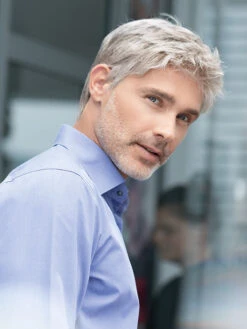 Brad Men's Wig By Ellen Wille | HAIRforMANce | Mono Crown -Wig Promotion Store resized 0009s 0002 ew HAIRforMANce Brad 6